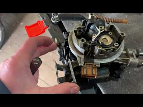 Видео: Регулировка моновпрыска VW GOLF 3