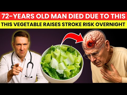 Видео: Пожилые люди: этот обычный овощ повышает риск инсульта за одну ночь — он образует тромбы