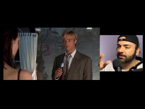 Видео: как Бред Питт флиртует с девушкой в фильме «Знакомство с Джо Блэком» – секреты языка тела