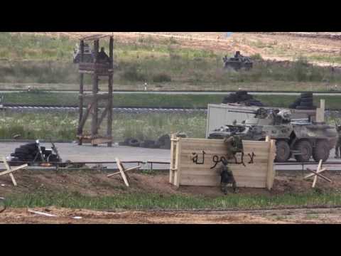 Видео: Празднование дня ВДВ в Парке Патриот