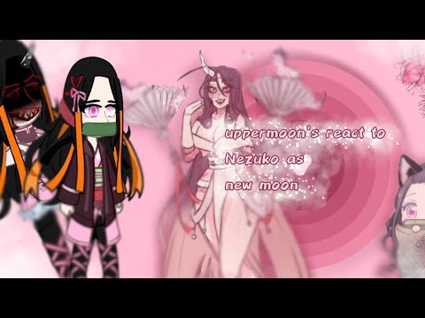 Видео: {Реакция высших лун_!не всех!_ на Незуко Камадо, как высшая луна}_{Мудзан/Незуко; Караку/Незуко}