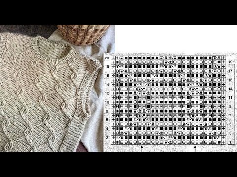 Видео: Восхитительные узоры для ваших изделий. Схемы.
