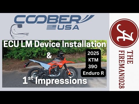 Видео: (Часть 1) 2025 KTM 390 Enduro R Coober ECU LM ​​Device Установка контроллера подачи топлива и пер...