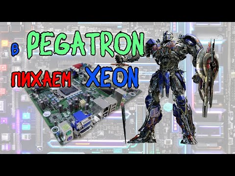 Видео: Редкая птица PEGATRON IPMIP-GS летает на XEON X3440.