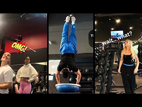 Видео: Реакция девушек на безумную гимнастику ☠️🔥 (с комментариями)