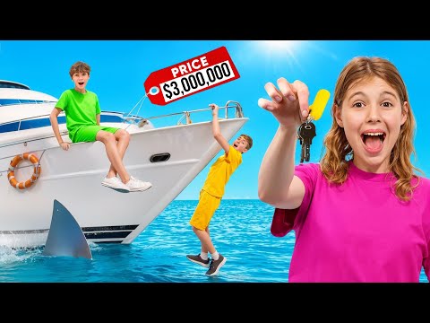 Видео: ⛵ Челлендж: 24 часа на ЯХТЕ!