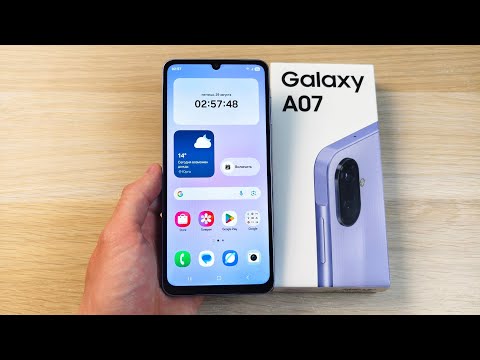 Видео: SAMSUNG GALAXY A07 - САМЫЙ БЮДЖЕТНЫЙ ИЗ НОВЫХ!