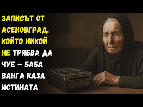 Видео: Записът от Асеновград, който никой не трябва да чуе – Баба Ванга каза истината