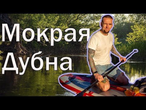 Видео: Мокрая Дубна. Сплав на SUP бордах.