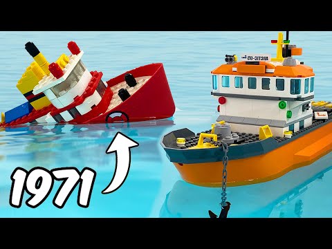 Видео: Я протестировал 100-летние лодки LEGO!