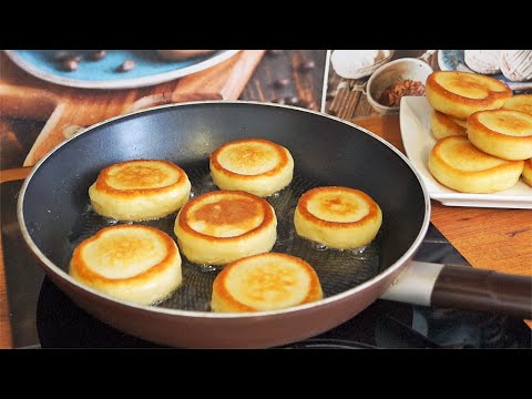 Видео: ОЛАДЬИ КАК ПОНЧИКИ! Самые Вкусные и ПЫШНЫЕ. Завтрак ЗА 15 Минут!