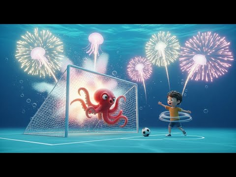 Видео: Осьминог, Который Играл в Футбол | Лучшие Детские Песенки и Рифмовки