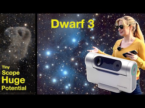 Видео: Тестирование интеллектуального телескопа DWARF 3: Солнце, гигапиксельная панорама и глубокий косм...