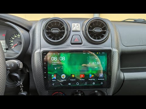 Видео: Установка дефлекторов под AMG на Лада Гранта