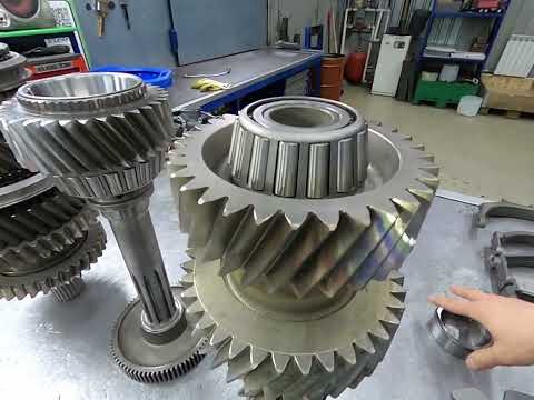 Видео: Ремонт коробок передач (КПП) ZF 9S1310