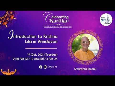 Видео: Шиварама Свами о начале Картики 2021. Кришна лила во Вриндаване.