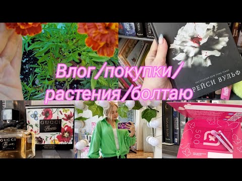 Видео: УЮТНЫЙ ВЛОГ🕊ПОКУПКИ/ЦВЕТЫ/БОЛТАЕМ 🫶