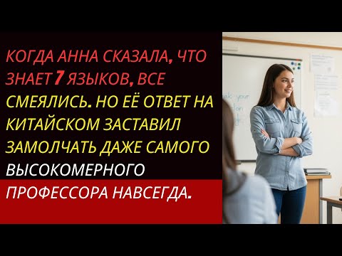 Видео: Он смеялся, когда она сказала, что знает 7 языков… но он онемел, когда она ответила на китайском!