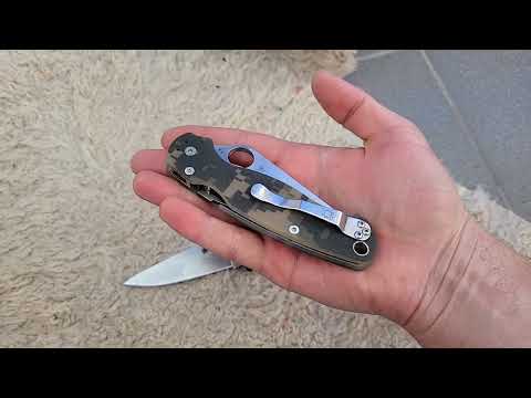 Видео: Две легенды.😍 Что выбрать? Spyderco Endura 4 zdp-189 или Spyderco Paramilitary 2 s30v 🤔