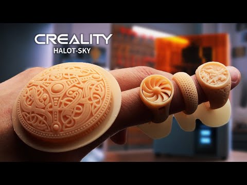 Видео: ЧУДО ФОТОПОЛИМЕРНЫЙ 3D ПРИНТЕР CREALITY HALOT-SKY