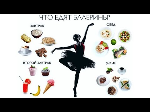 Видео: Что едят балерины? Секреты самых стройных звёзд.