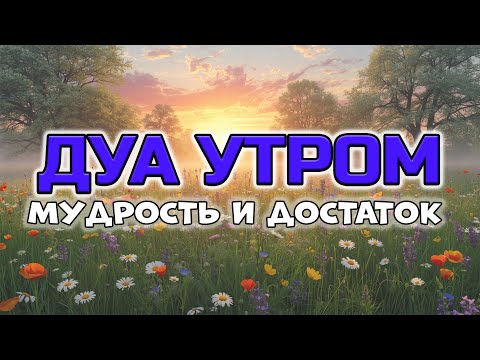 Видео: МУДРОЕ ДУА ДЛЯ БЛАГОПОЛУЧИЯ! 🤲✨