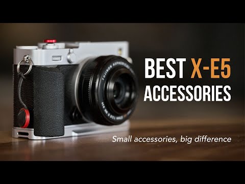 Видео: Лучшие аксессуары для Fujifilm X-E5: небольшие улучшения, большая разница