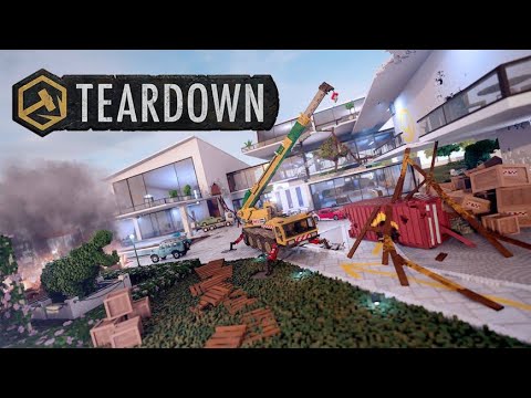 Видео: Симулятор Сноса-Teardown