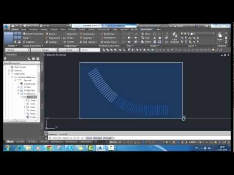 Видео: Ссылки на коридор в Civil 3D