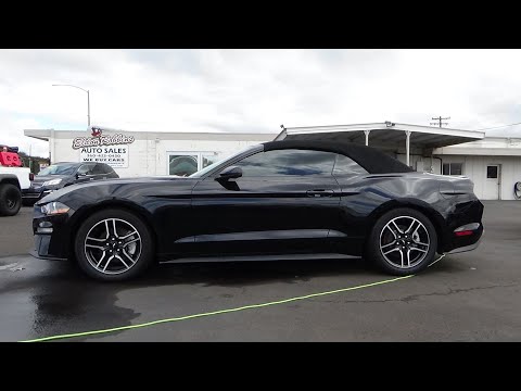 Видео: Ford Mustang EcoBoost Premium Convertible 2019 года — вводная информация и полная документация