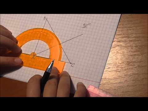 Видео: Как начертить угол без транспортира заданной величины.