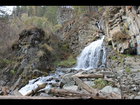 Видео: ЦАРСКАЯ ОХОТА-КАМЫШЛИНСКИЙ ВОДОПАД-ПРЫЖОК С ТАРЗАНКИ- АЛТАЙ 2021