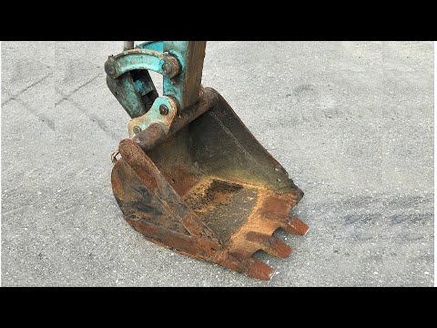 Видео: [Восстановить] Ремонт ковша обратной лопаты Kubota. (Тип Юмбо У-30-5)