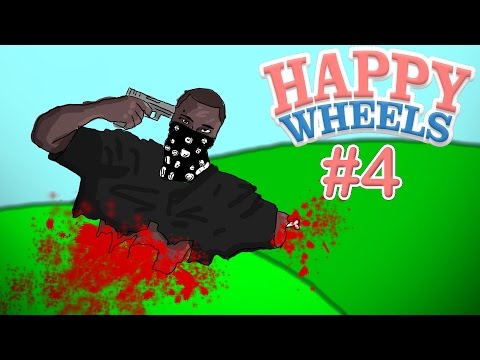 Видео: ОПАСНЫЕ РАЙОНЫ - Happy Wheels #4