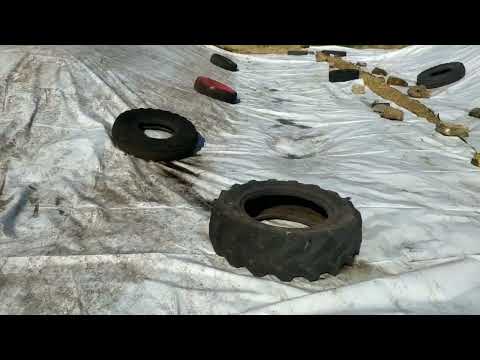 Видео: Зберігання зерна під пльонкой.