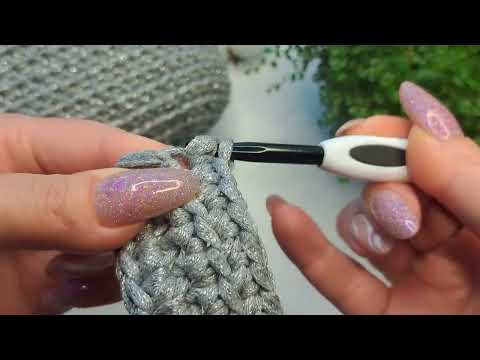 Видео: МК вяжем косметичку, клатч крючком. Часть 1