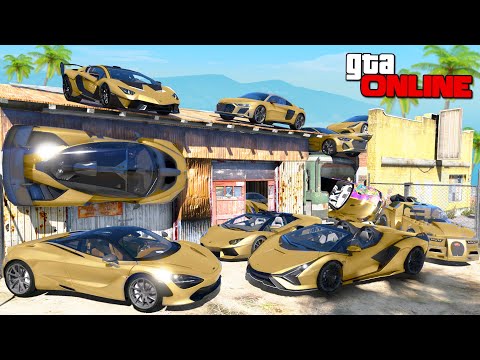 Видео: УГНАЛ САМЫЕ ДОРОГИЕ ЗОЛОТЫЕ ЧИТ ТАЧКИ У МАЖОРА ЗА 180 СЕКУНД! БИТВА ВОРОВ В ГТА 5!