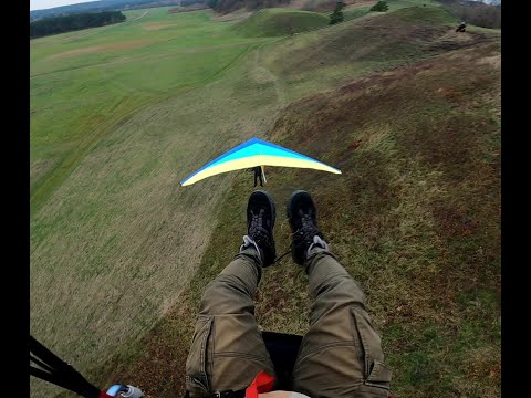 Видео: параплан полет в динамике 4k