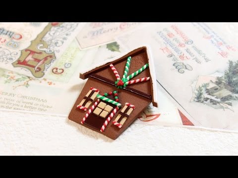 Видео: Мастер класс "Пряничный домик" из полимерной глины