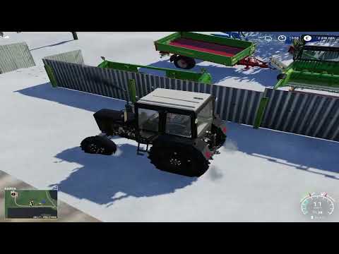 Видео: НАЧАЛ ЧИСТИТЬ ДОРОГИ НА КАРТЕ РАССВЕТ Farming Simulator 19 РП