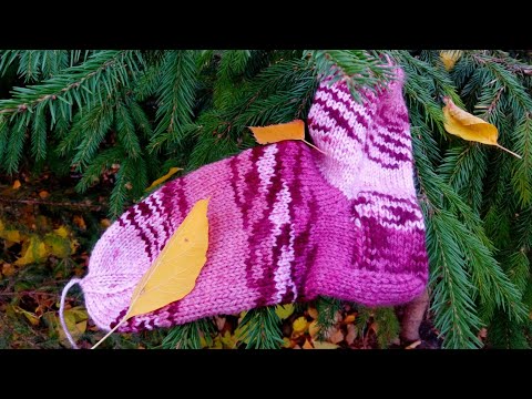 Видео: Первые впечатления от пряжи CRAZY COLOR от YarnArt / осенние зарисовки