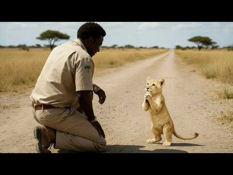 Видео: Львёнок Умолял Мужчину о Помощи - То, Что Сделал Человек, Шокировало Всех!