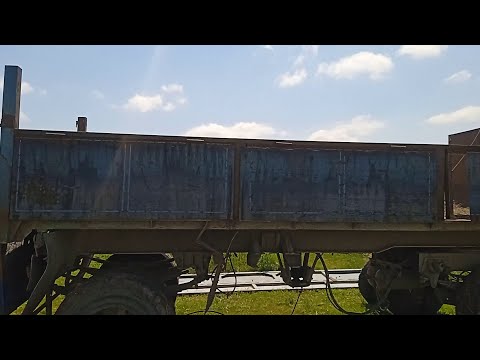 Видео: прицеп гкб 8527  Ремонт бортов продолжение