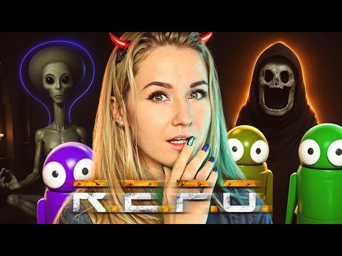 Видео: ОСТАЛАСЬ ОДНА СРЕДИ МОНСТРОВ В РЕПО // R.E.P.O.