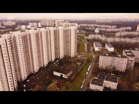 Видео: 4К Микрорайон Ясенево с воздуха Осень