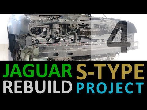 Видео: Реставрация Jaguar S-Type [4] Удаление фар