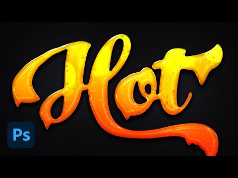 Видео: Как создать эффект глянцевого текста в Photoshop