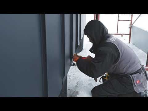 Видео: Фальцевая кровля. Барнхаус