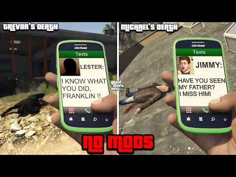 Видео: Что происходит после СМЕРТИ МАЙКЛИНА и ТРЕВОРА в GTA 5? - БЕЗ МОДОВ