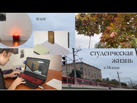 Видео: Влог: учебная неделя на "анимации и иллюстрации" (пока на лайте)